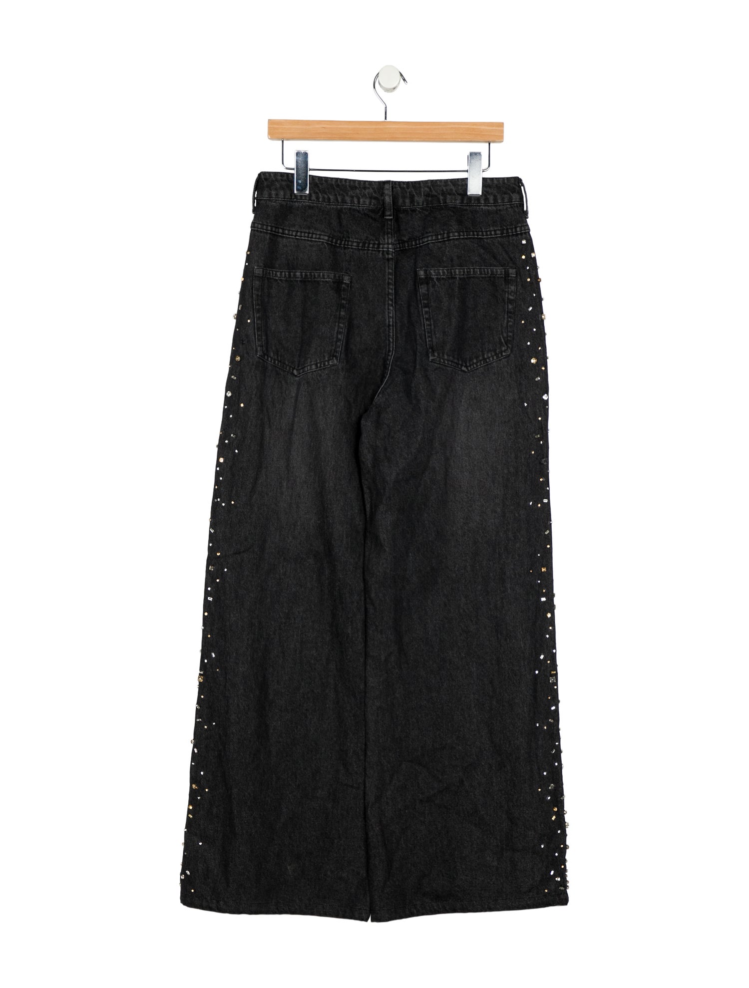 Sandro High-Rise Wide Leg Jeans