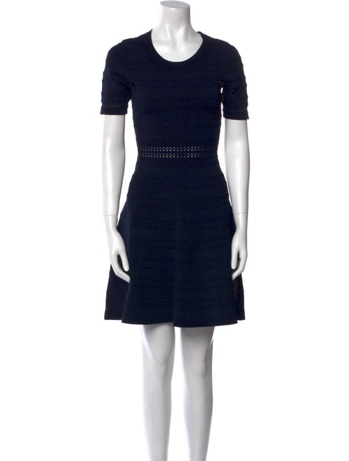 Sandro Crew Neck Mini Dress