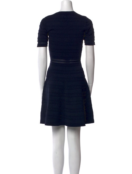 Sandro Crew Neck Mini Dress