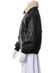 Sandro Leather Bomber Jacket