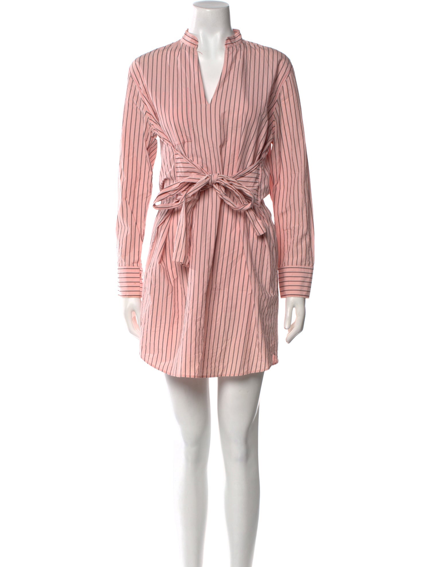 Sandro Striped Mini Dress