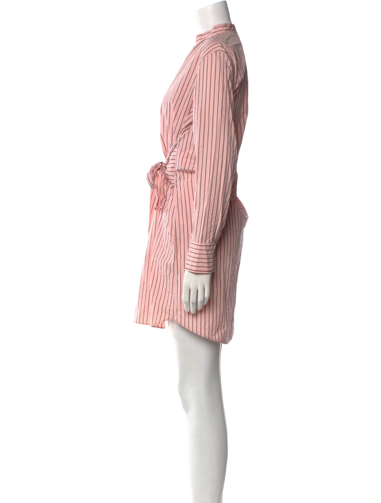 Sandro Striped Mini Dress