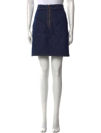 Sandro Studded Accents Mini Skirt