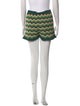 Sandro Tweed Pattern Mini Shorts