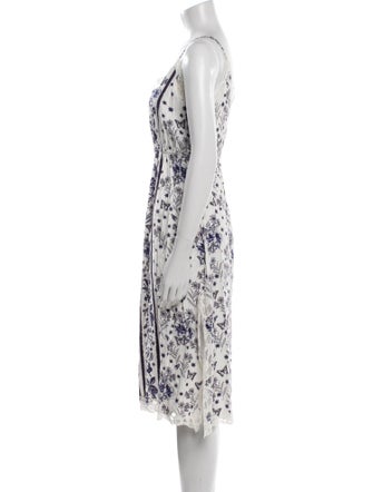 Sandro Floral Print Mini Dress