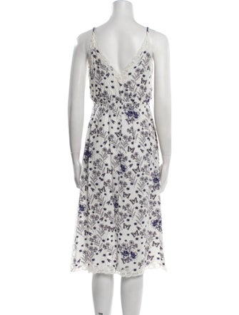 Sandro Floral Print Mini Dress