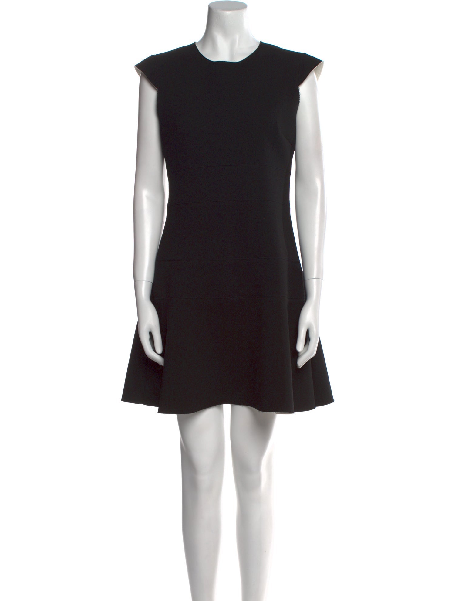 Sandro Crew Neck Mini Dress
