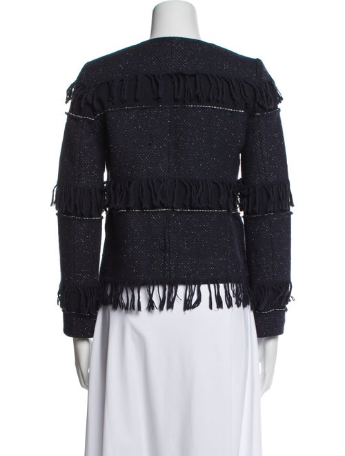 Sandro Tweed Pattern Evening Jacket