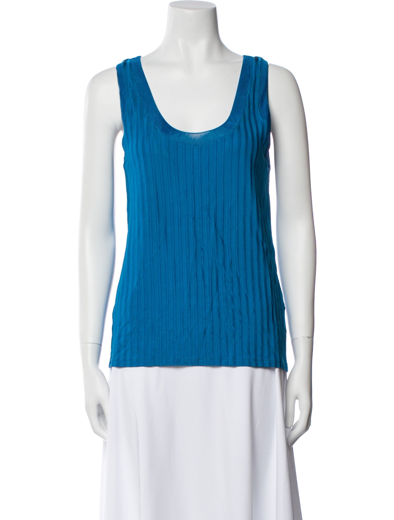 Sandro Scoop Neck Sleeveless Top