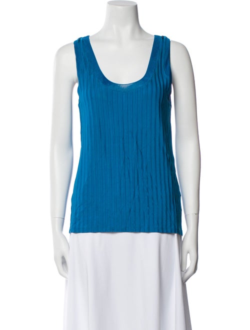 Sandro Scoop Neck Sleeveless Top