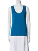 Sandro Scoop Neck Sleeveless Top