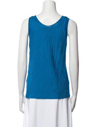 Sandro Scoop Neck Sleeveless Top