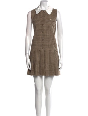 Sandro Wool Mini Dress