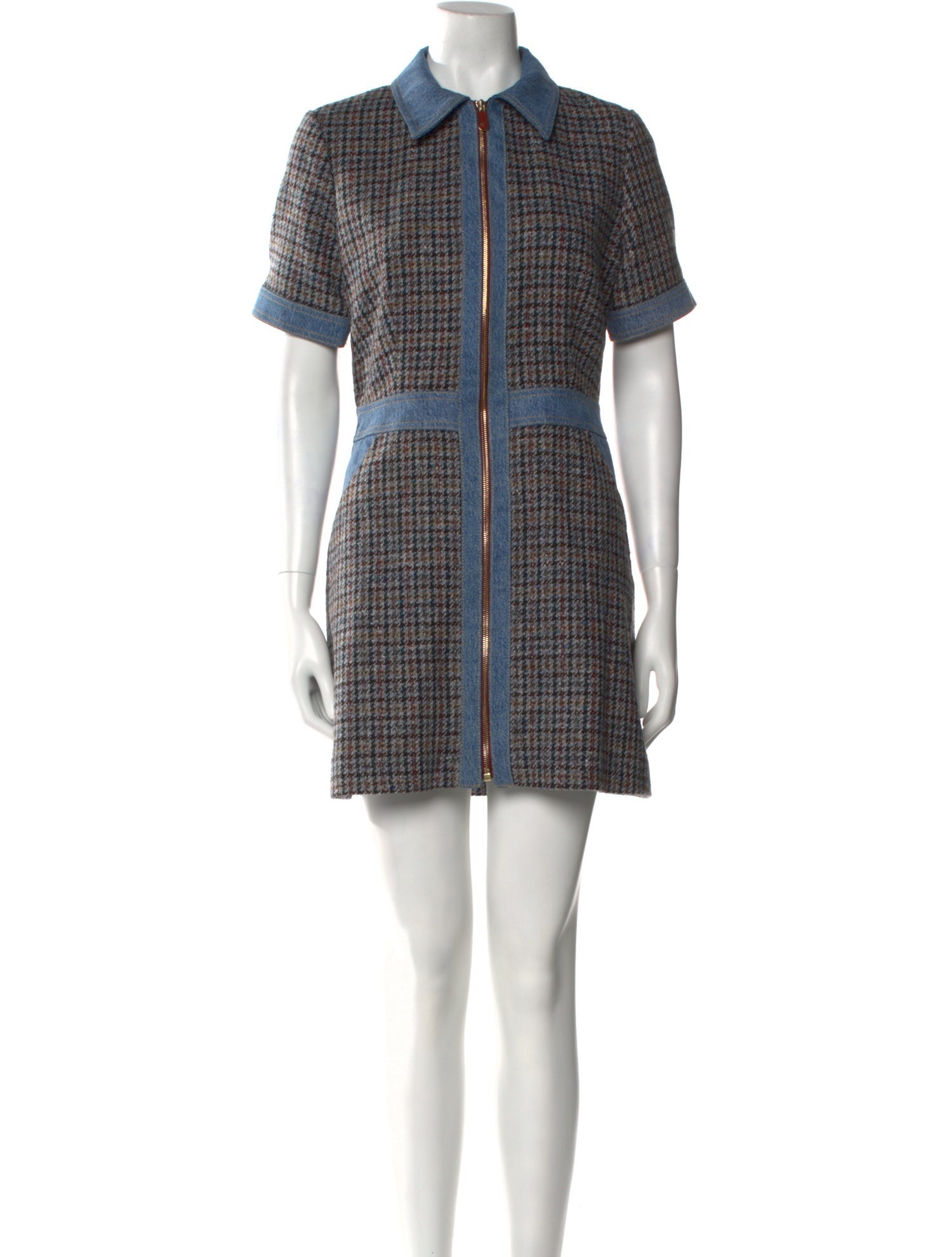 Sandro Wool Mini Dress
