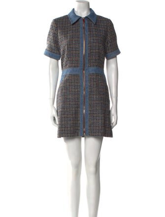 Sandro Wool Mini Dress