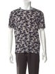 Sandro Printed Crew Neck T-Shirt