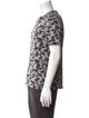 Sandro Printed Crew Neck T-Shirt