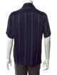 Sandro Striped Short Sleeve Shirt