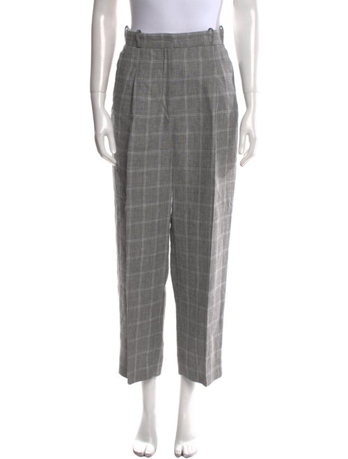Sandro Linen Wide Leg Pants