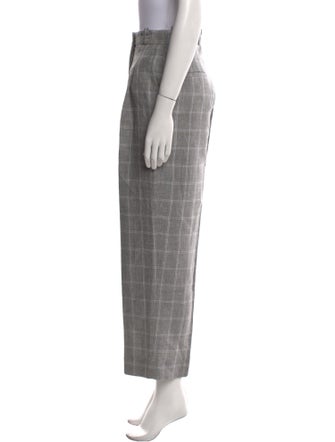 Sandro Linen Wide Leg Pants