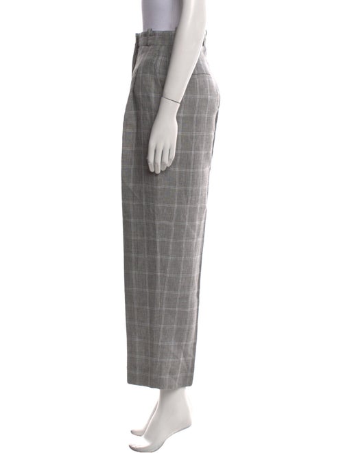 Sandro Linen Wide Leg Pants