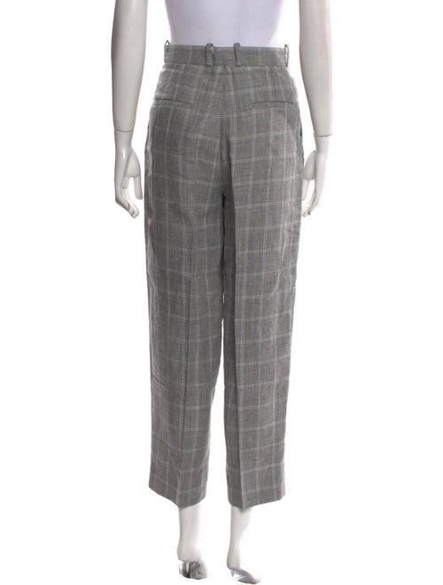 Sandro Linen Wide Leg Pants