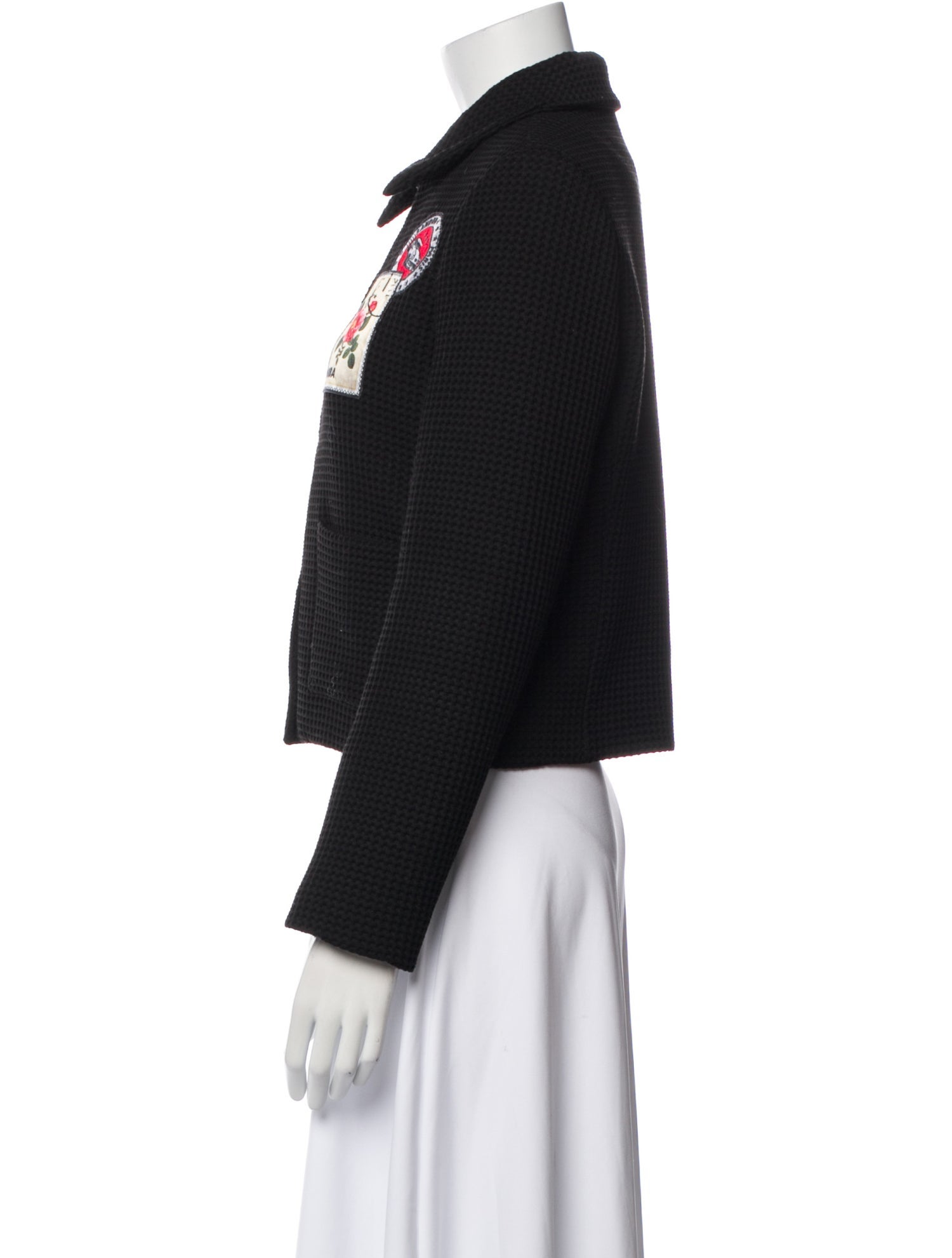 Sandro Printed Evening Jacket