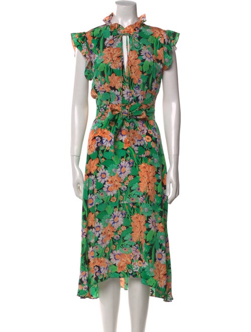 Sandro Silk Midi Length Dress