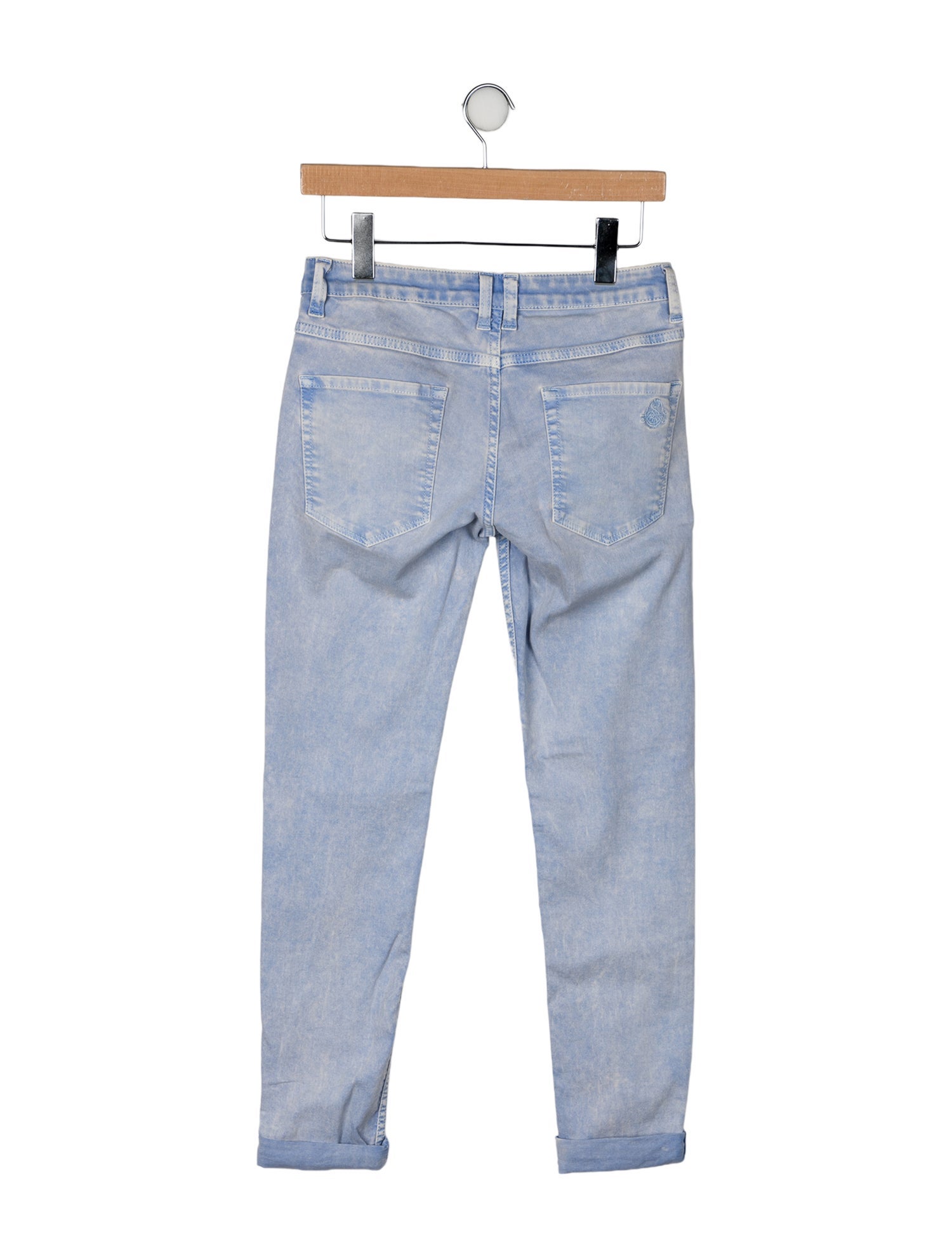 Sandro High-Rise Straight Leg Jeans