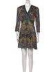 Sandro Paisley Print Mini Dress