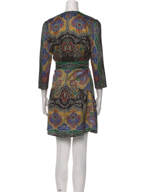 Sandro Paisley Print Mini Dress