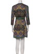 Sandro Paisley Print Mini Dress