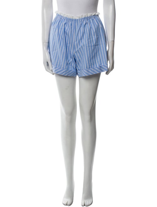 Sandro Striped Mini Shorts