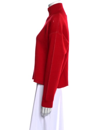 Sandro Mock Neck Long Sleeve Sweatshirt