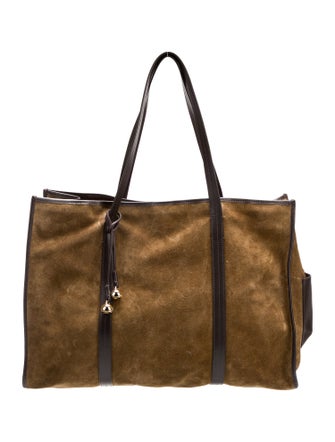 Sandro Suede Tote