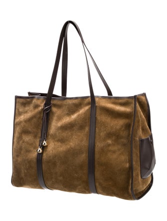 Sandro Suede Tote
