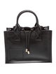 Sandro Leather Top Handle Bag