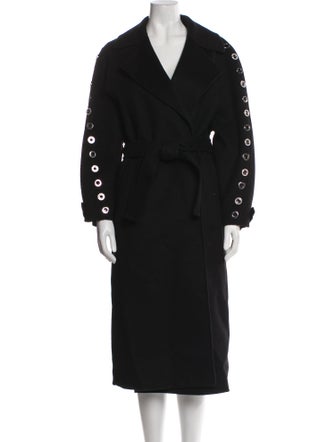 Sandro Wool Trench Coat