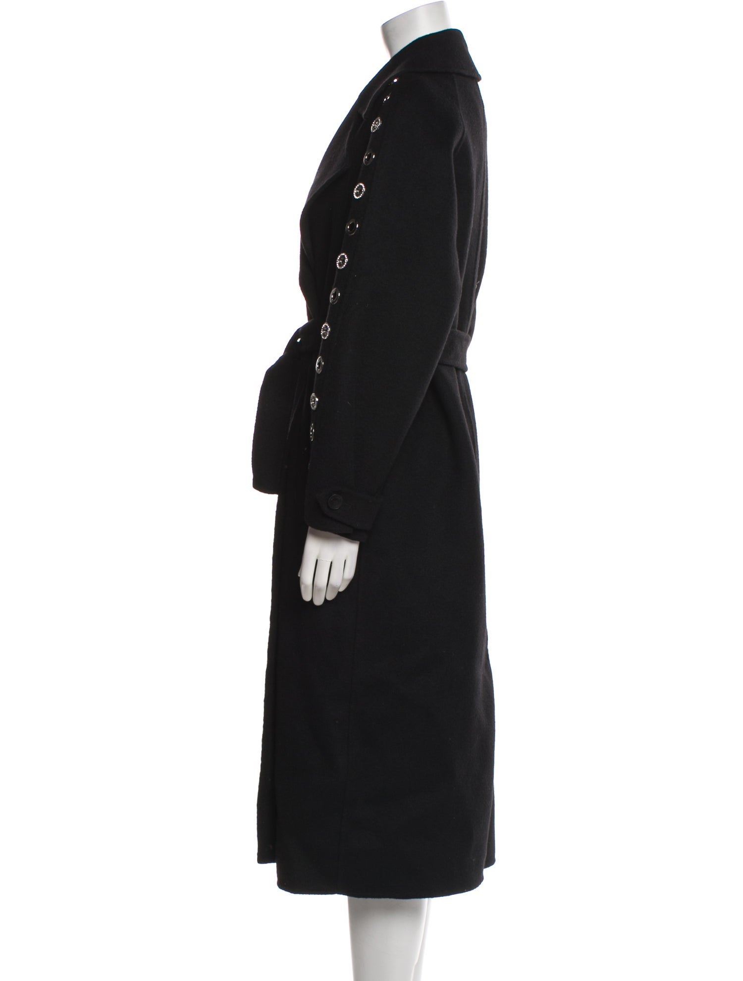 Sandro Wool Trench Coat