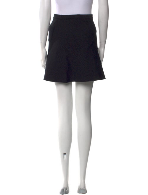 Sandro Ruffle Embellishment Mini Skirt