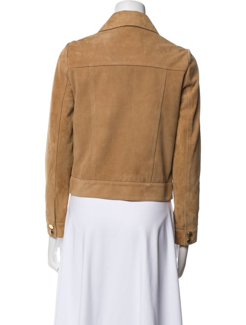 Sandro Goat Leather Biker Jacket