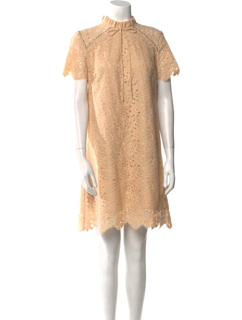 Sandro Lace Knee-Length Dress