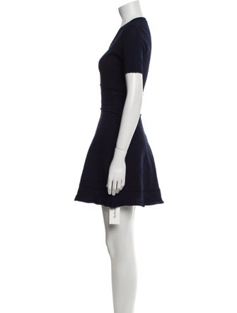 Sandro V-Neck Mini Dress