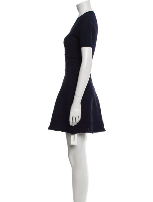 Sandro V-Neck Mini Dress