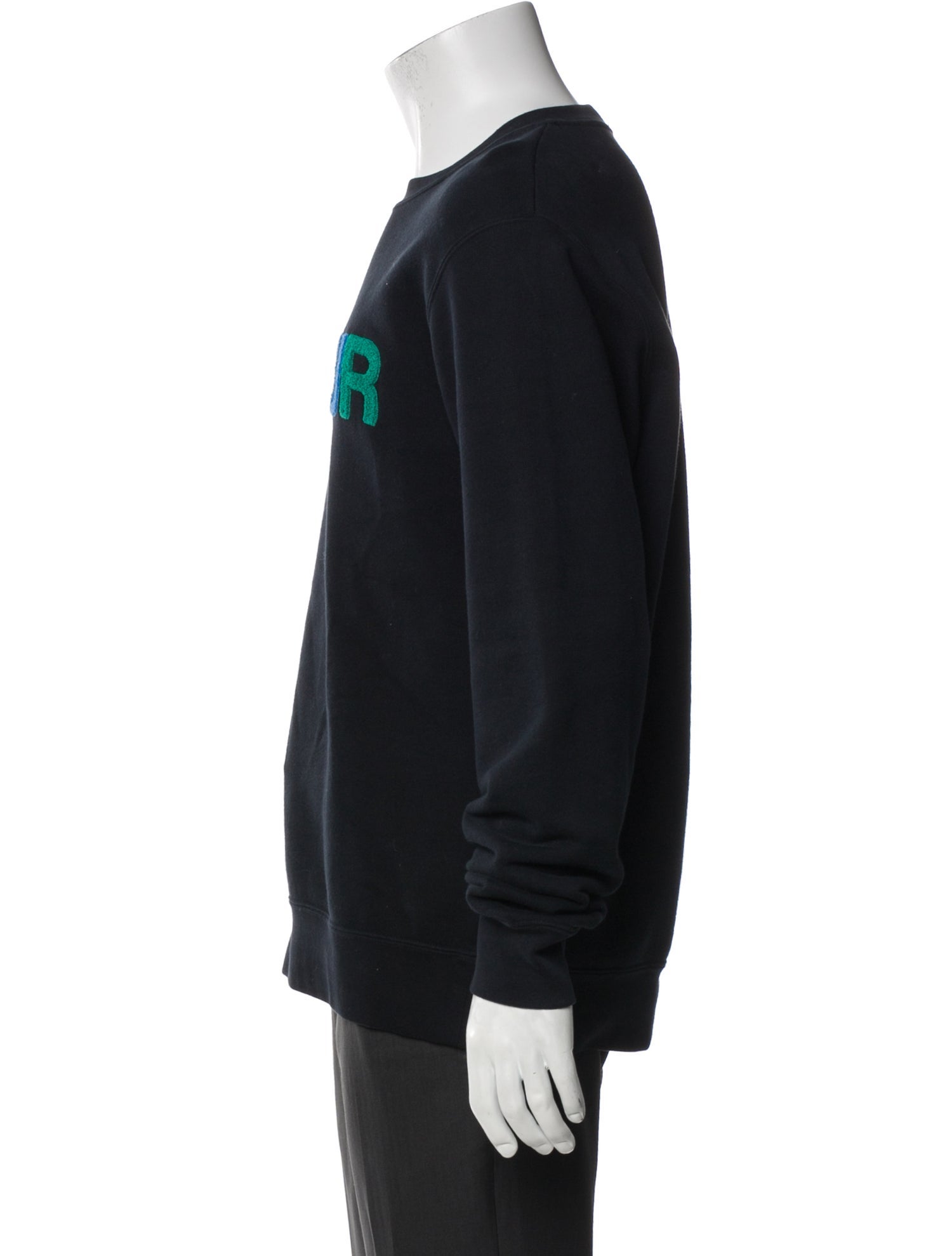 Sandro Graphic Print Crew Neck Sweatshirt