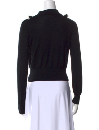 Sandro Wool Crew Neck Sweater