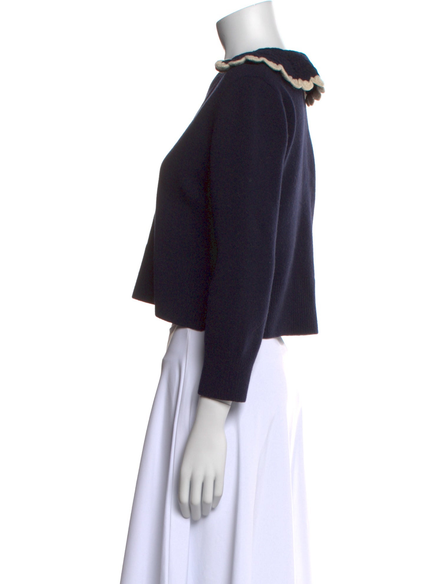 Sandro Wool V-Neck Sweater