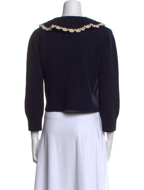 Sandro Wool V-Neck Sweater