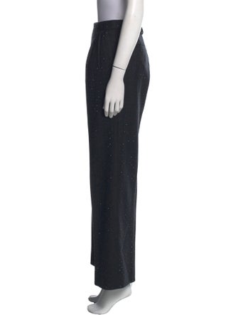 Sandro Wool Wide Leg Pants