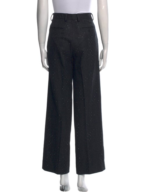 Sandro Wool Wide Leg Pants